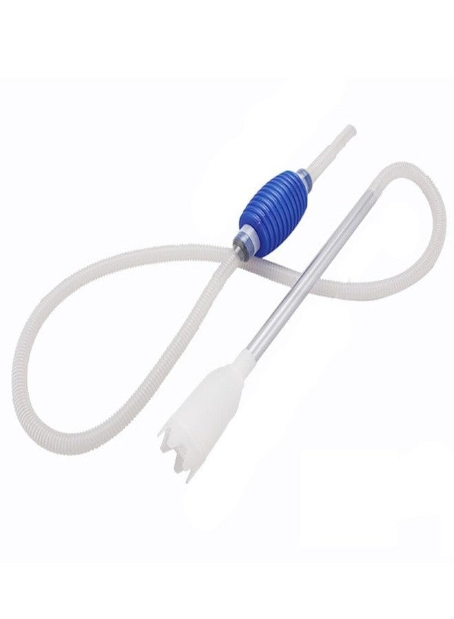 Naivete Fish Tank Water Cleaning Pump/Siphon Vacuum For Water Changing/Flexible Aquarium Gravel Cleaner Siphon Pump For Fish Tank Cleaning And Water Exchange, (Large Size 146 CM) (1 PC) - Image 1